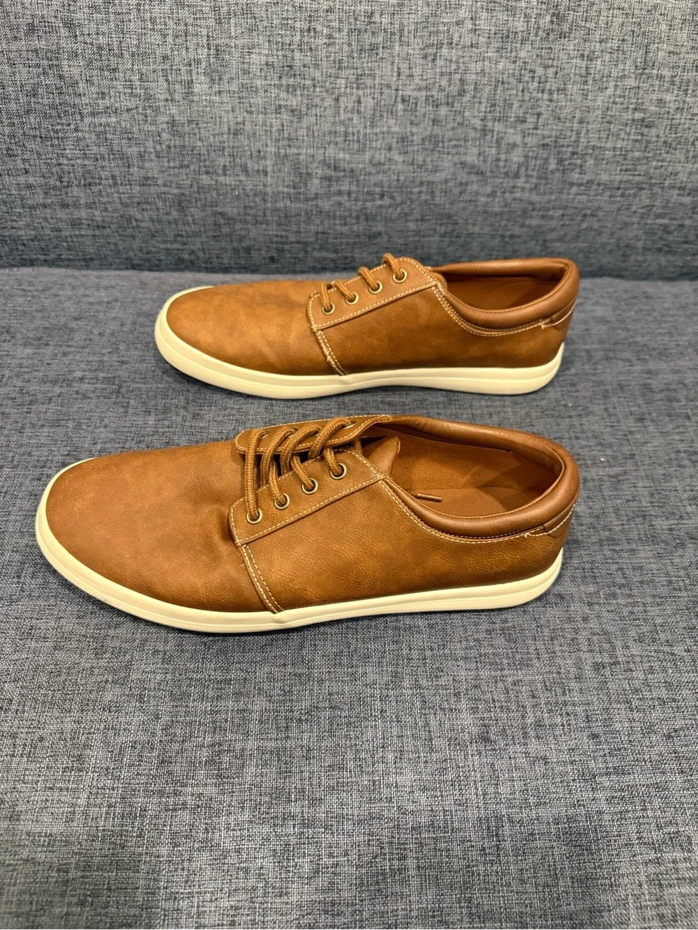 Goodfellow & Co Men's Sneakers in Cognac and White Sole